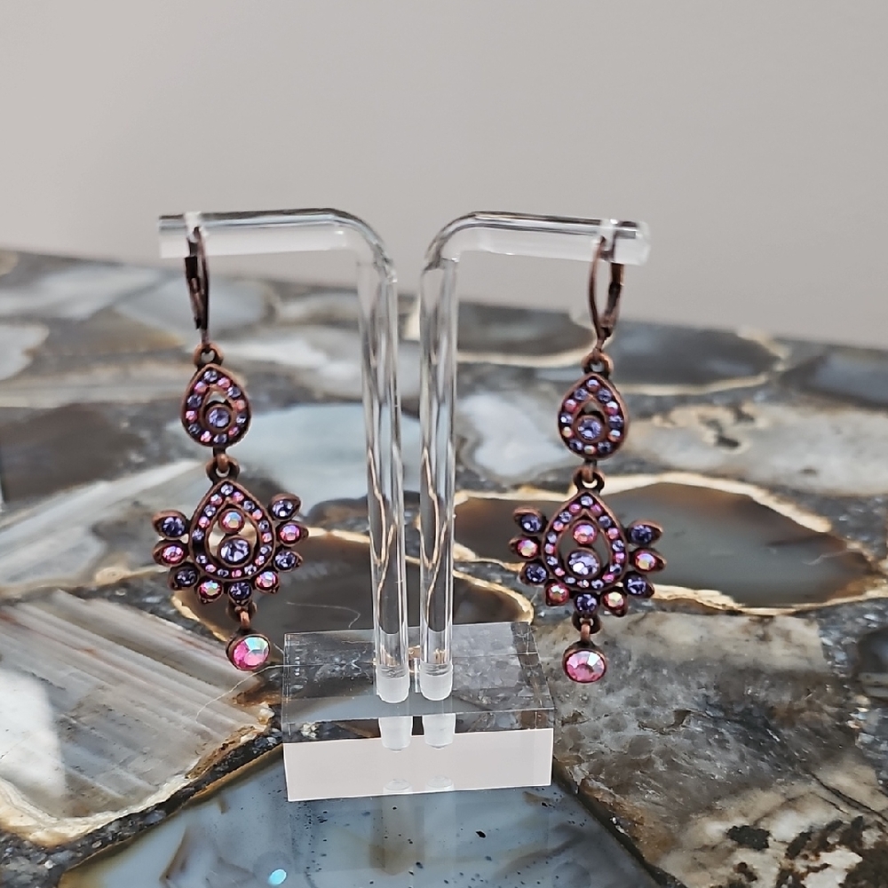 Joan Rivers Leverback Earrings